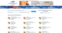 Desktop Screenshot of massachusetts-businessdirectory.com